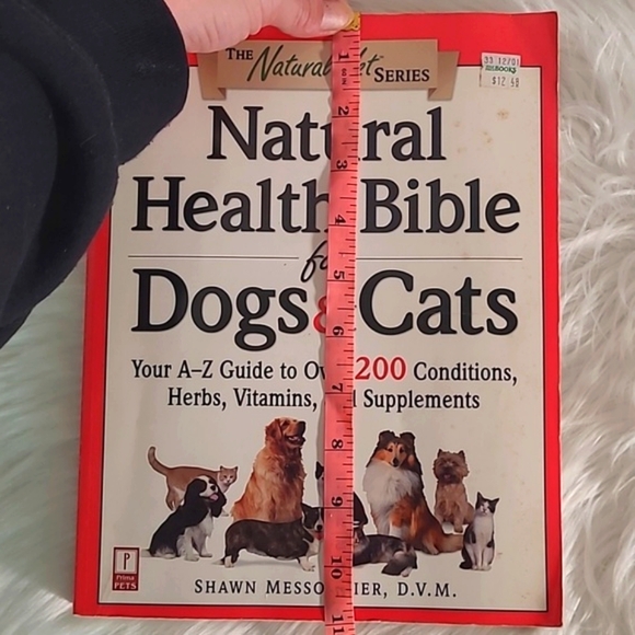 Y2K 2001 Paperback Natural Holistic Health Bible for Cats & Dogs Book Natural - Picture 11 of 12